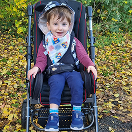 Conor in buggy