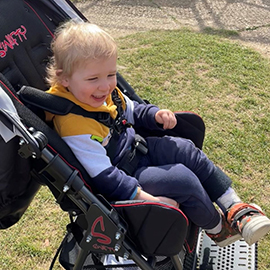 Jake in his swifty buggy