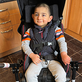 Sulayman in his rearward buggy