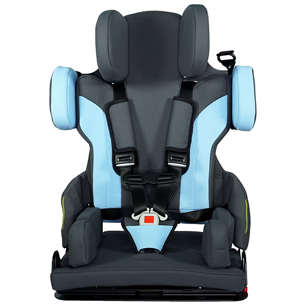 Hercules Car Seat in Grey with Blue