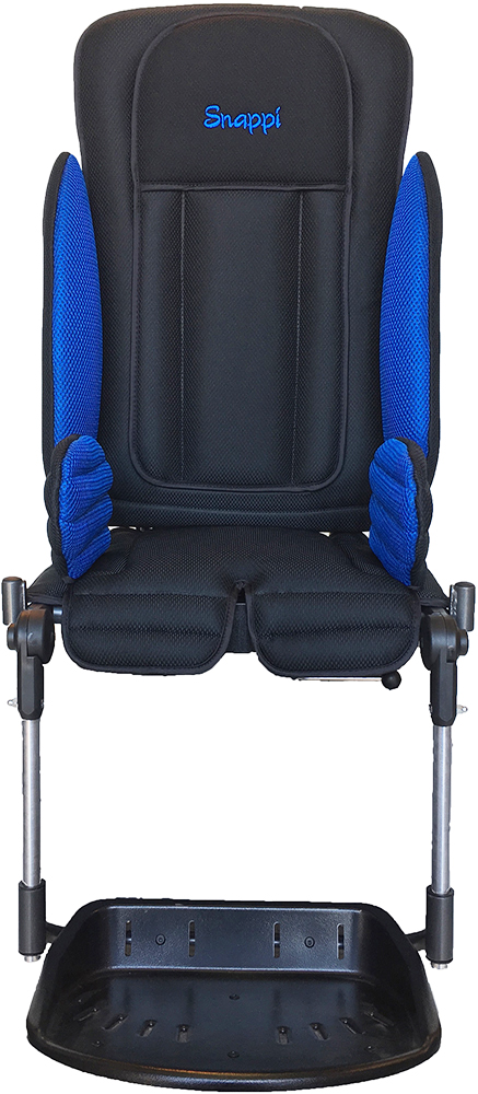 Snappi Cloud Pushchair in Black and Blue