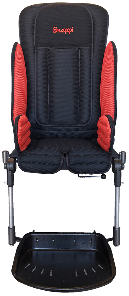 Snappi Cloud Pushchair in Black and Red