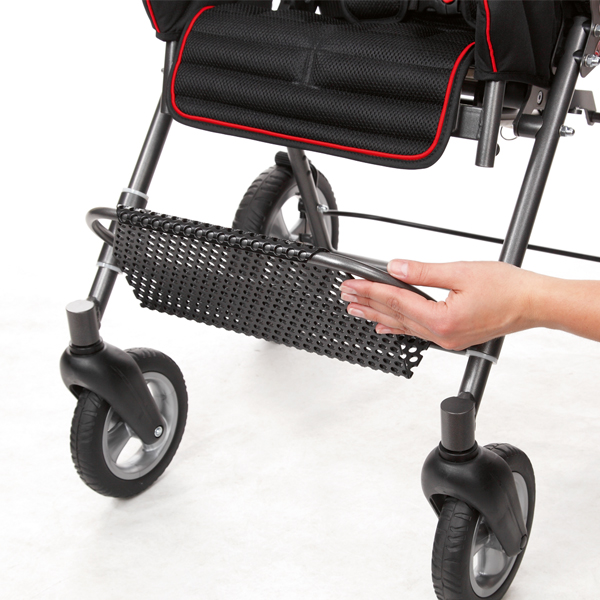special needs pushchair with flip up footrest