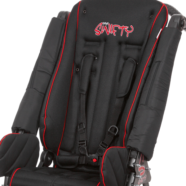 pushchair with frame padding